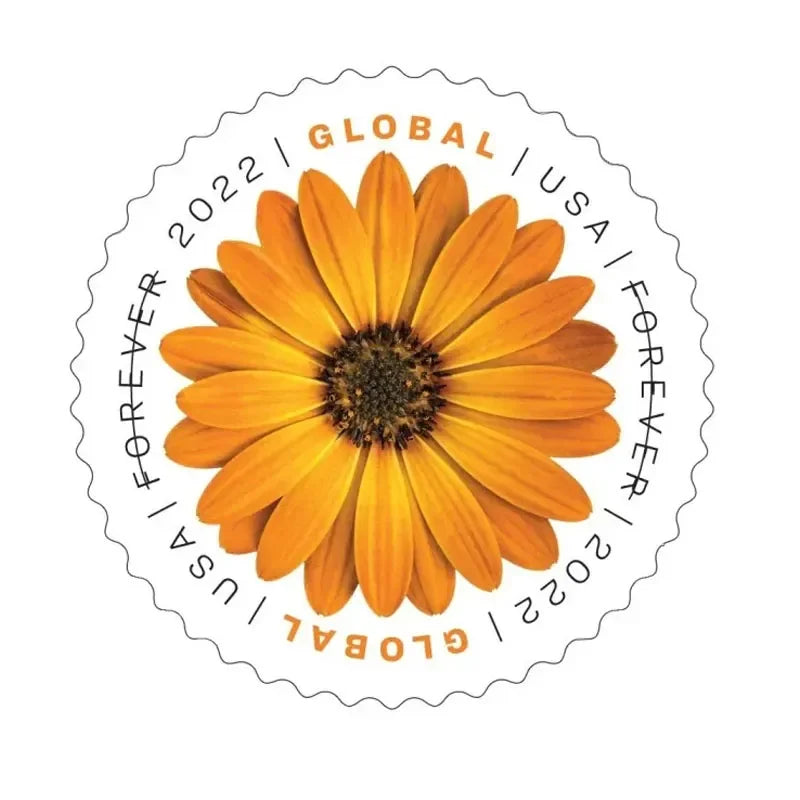 Global African Daisy Forever Stamps 2022
