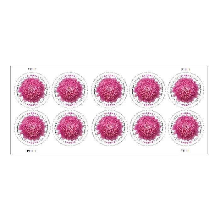 2020 Global Chrysanthemum Forever Stamps