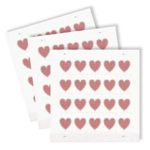 Made of Hearts Forever Stamps 2020