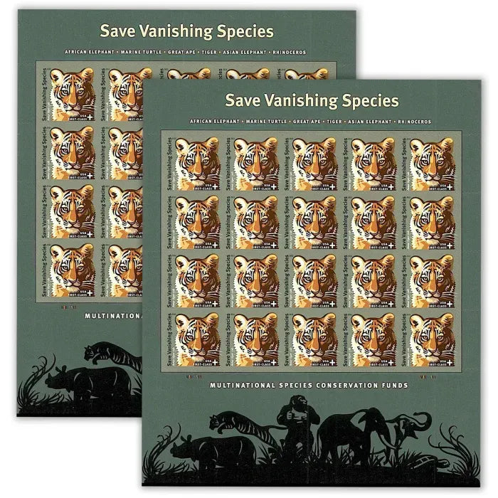 Save Vanishing Species Forever Stamps 2011
