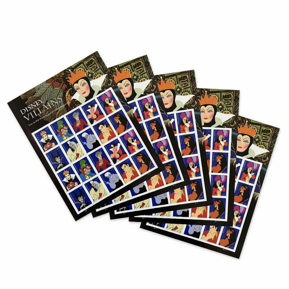 Disney Villains Forever Stamps 2017