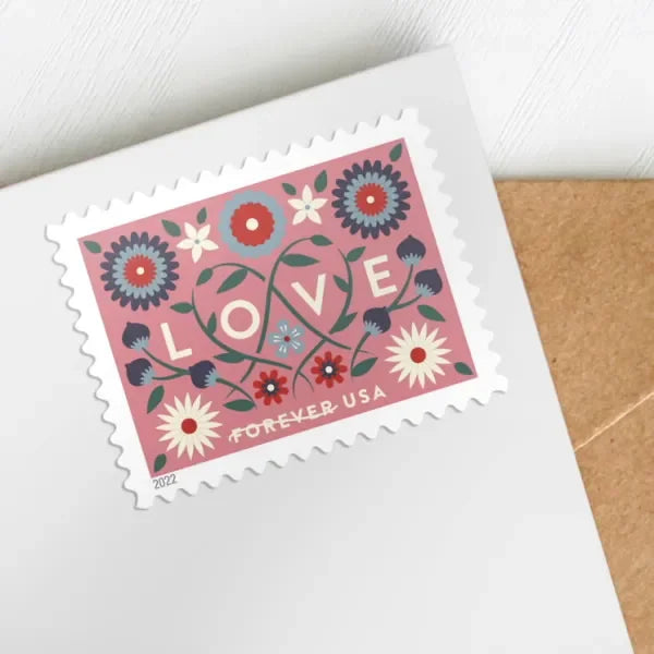 Love Forever Stamps 2022