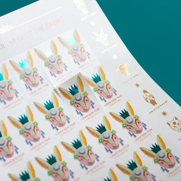 Year of the Rabbit Forever Stamps 2023