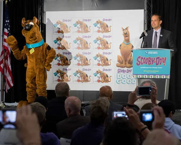 Scooby-Doo Forever Stamps 2018