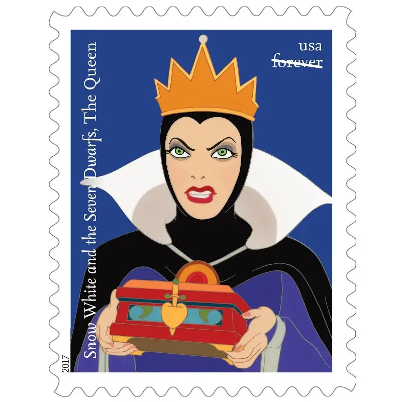 Disney Villains Forever Stamps 2017