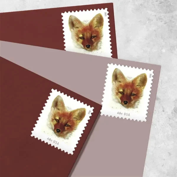 Red Fox Forever Stamps 2023