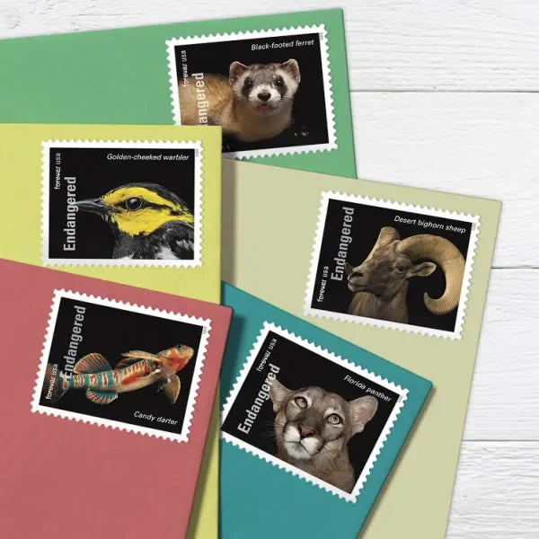 Endangered Species Forever Stamps 2023