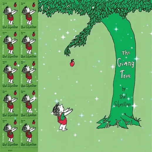Shel Silverstein Stamps 2022
