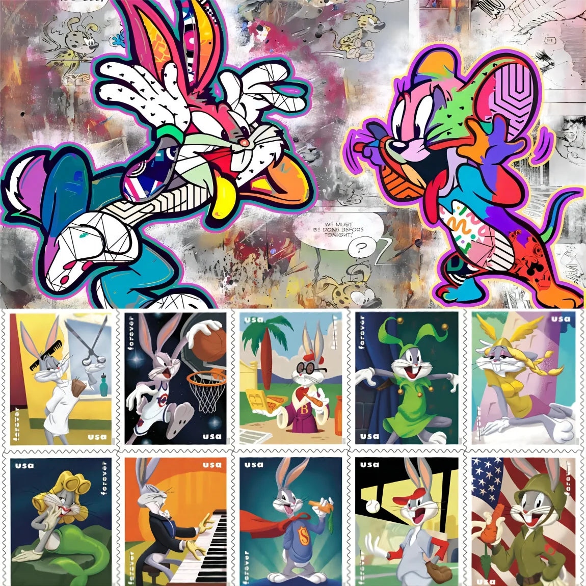 Bugs Bunny Stamps 2020