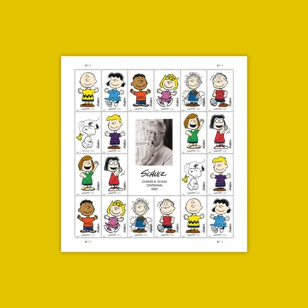 Charles M. Schulz Stamps 2022