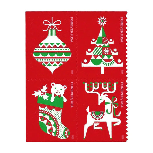 [US Free Shipping] Holiday Delights 2020 - 5 Booklets / 100 Pcs