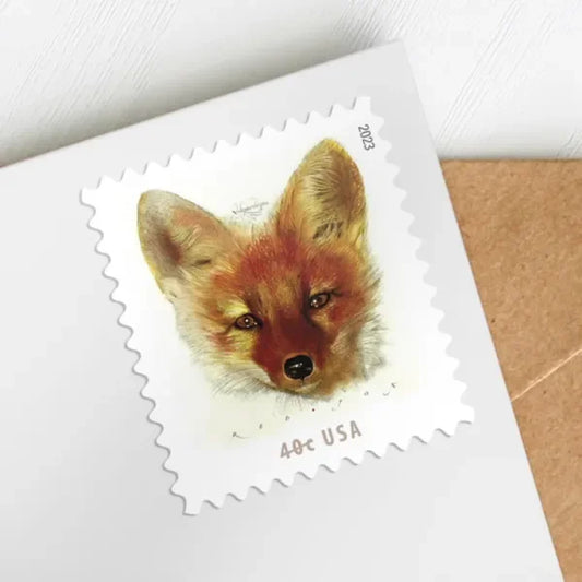 Red Fox Forever Stamps 2023