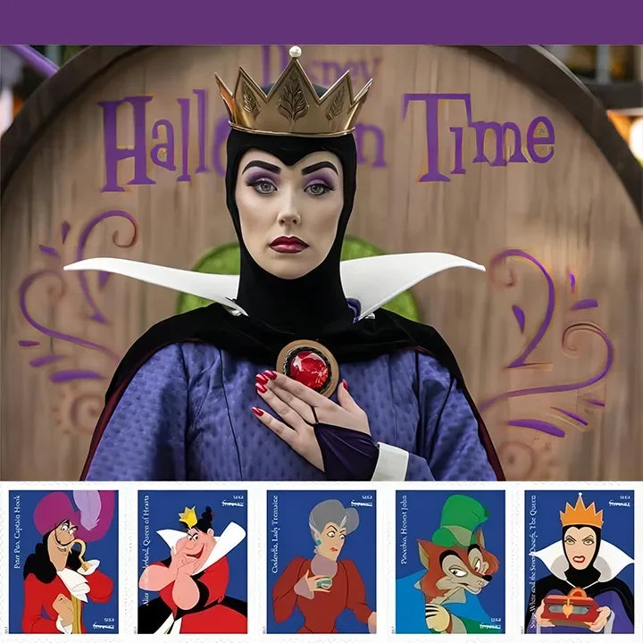 Disney Villains Forever Stamps 2017