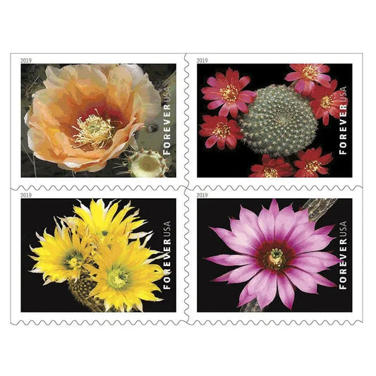 Cactus Flowers Forever Stamps 2019 1